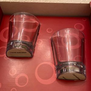 Camel Liquid Activated shot glasses.